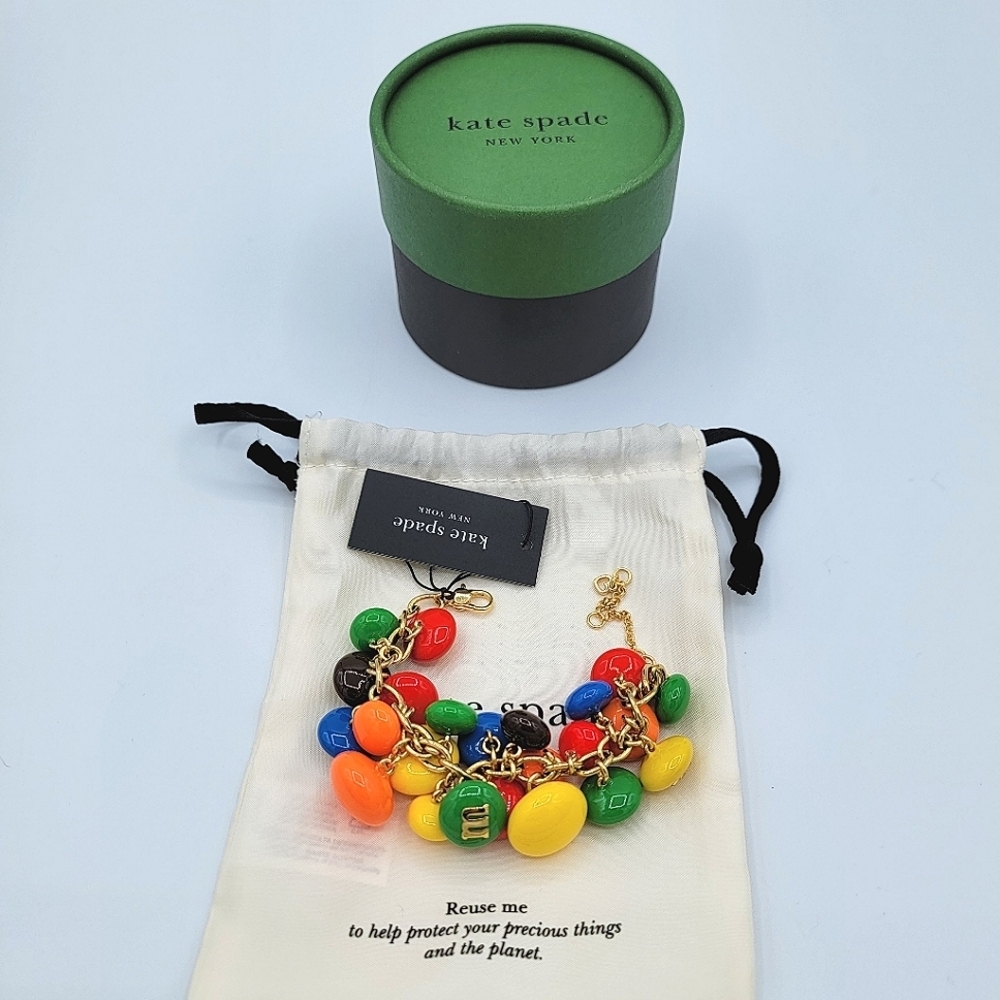 Kate Spade M&M's Cha Cha Bracelet NEW #3035